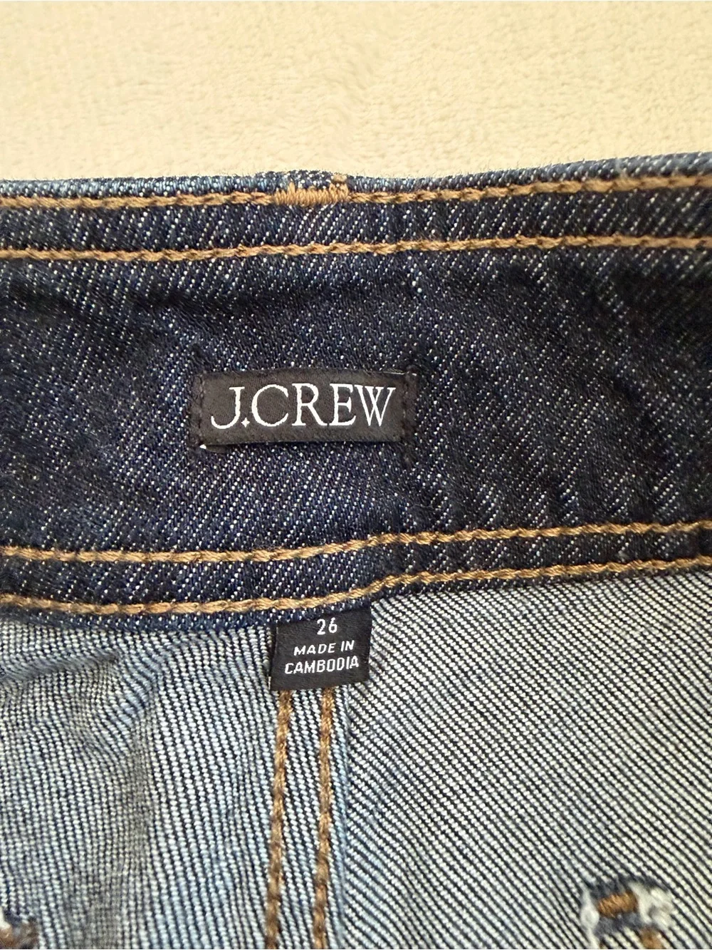 J.Crew Re-Imagined Wide Leg Jeans 26 Dark Wash